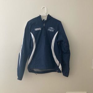 Navy Swim and Dive Windbreaker